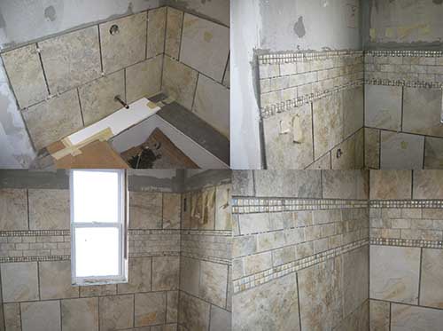 Tile work. Client made good choices.